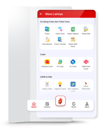 Navigasi Sederhana & Intuitif